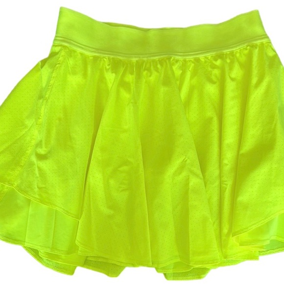 | Lululemon| NWOT| Court Rival Perforated HR Skirt Long Lululemon Skort - Picture 3 of 5